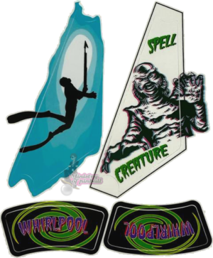 Creature from the Black Lagoon Hidden Decal Set Mod