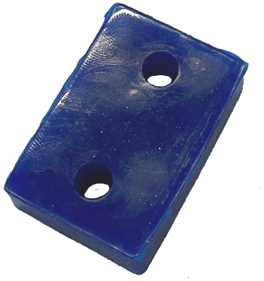 Stern Blue Silicone Rubber Bumper 626-5077-00 - Image 1