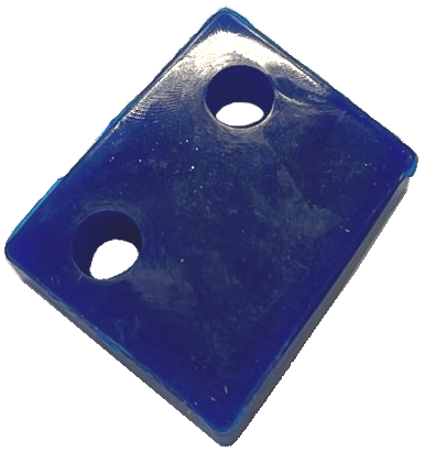 Stern Blue Silicone Rubber Bumper 626-5075-00 - Image 1