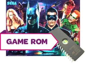 Batman Forever Game/Display Rom Set French
