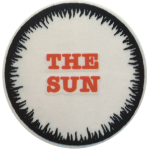 PIN·BOT Sun Playfield Decal