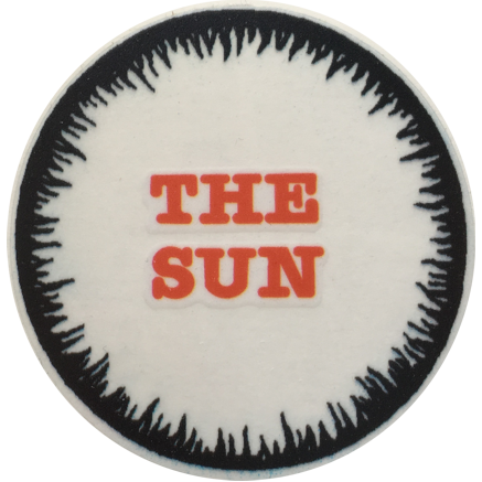 PIN·BOT Sun Playfield Decal - Image 1