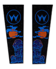 Dracula Bram Stoker's Backbox Decals (Next Gen)