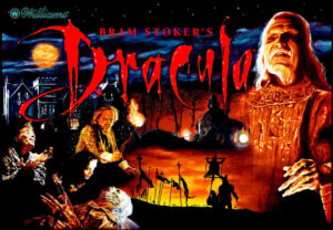 Dracula Bram Stoker's Acrylic Backglass