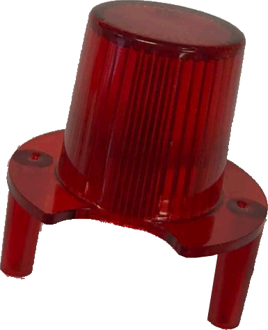 Jet Bumper Dome With Legs Red - Image 1