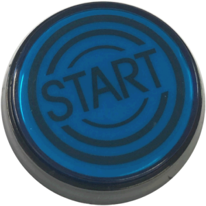 Data East Start Button Blue
