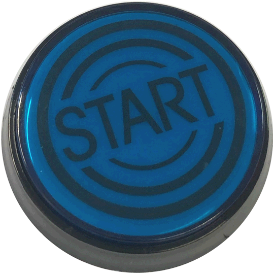 Data East Start Button Blue - Image 1