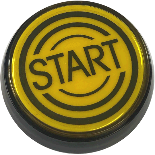 Data East Start Button Yellow - Image 1