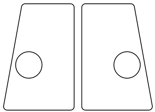 Flipper Button Cabinet Protectors Clear - Image 1