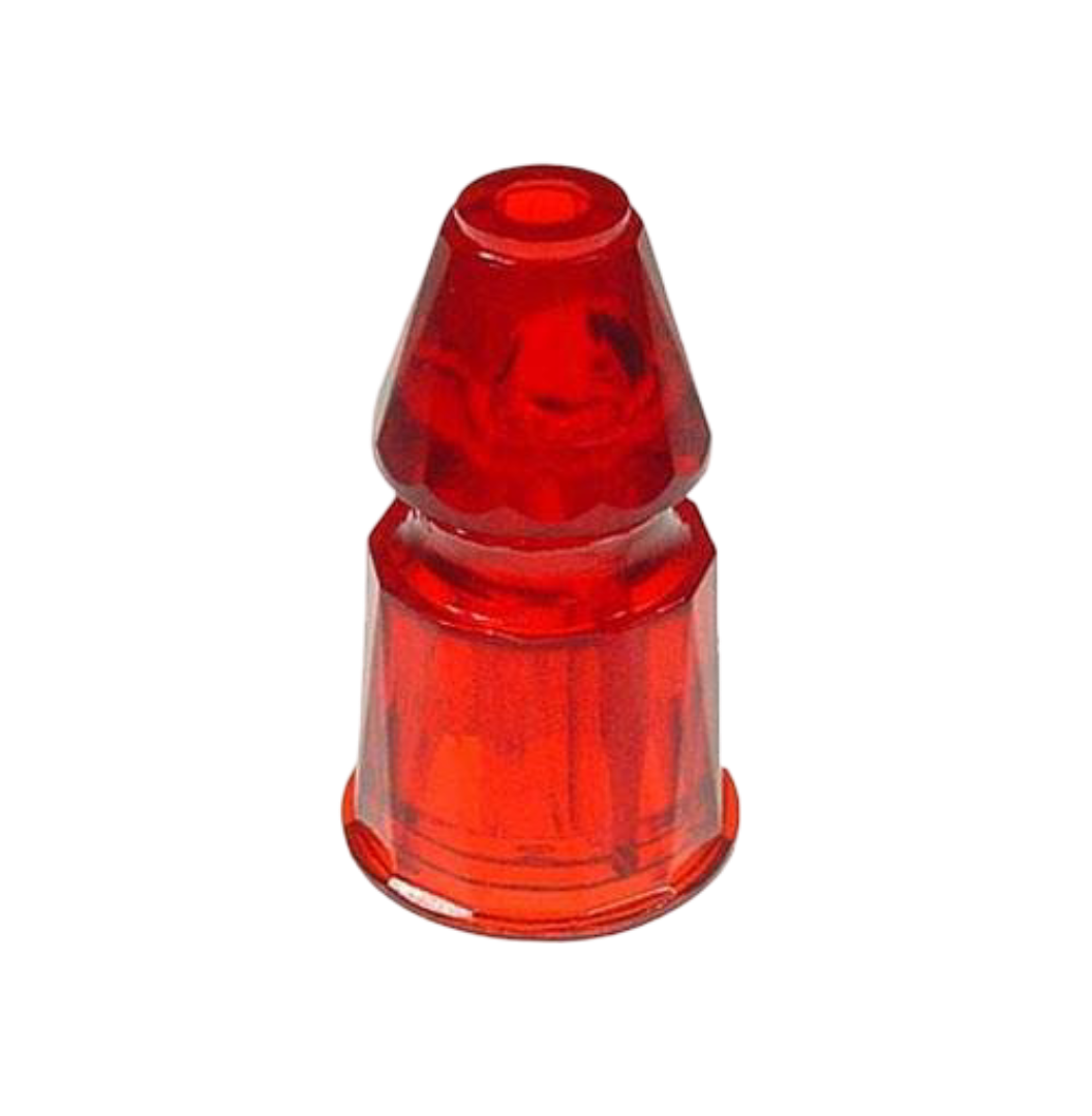 Star Post Faceted Red - Image 1