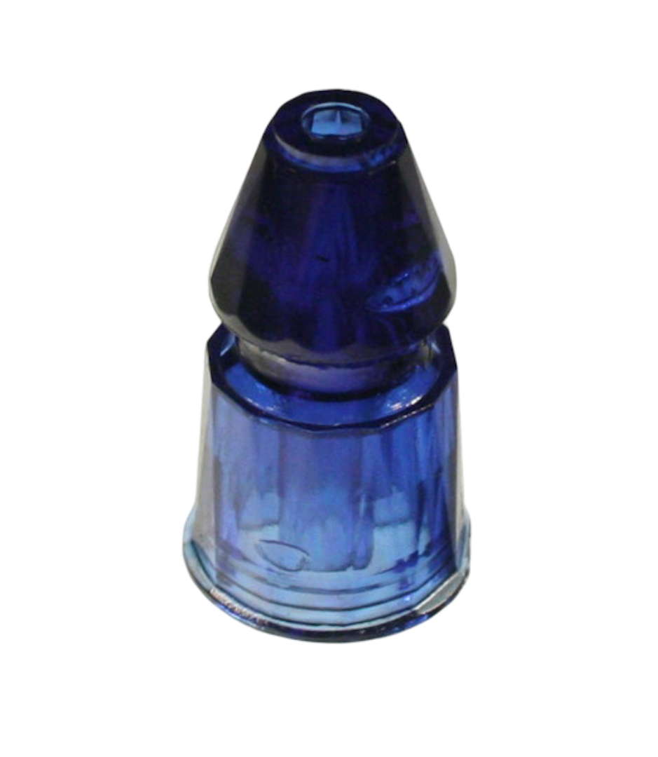 Star Post Faceted Blue - Image 1