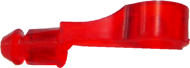 Kicker Plastic Red Post - Image 1