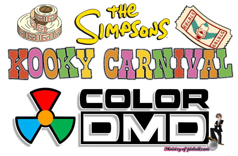 The Simpsons Kooky Carnival ColorDMD - Image 1
