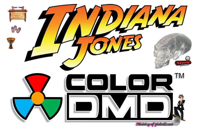 Indiana Jones (Stern) ColorDMD - Image 1