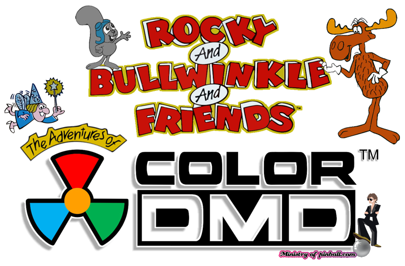 Adventures of Rocky and Bullwinkle and Friends ColorDMD - Image 1