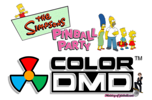 The Simpsons Pinball Party ColorDMD