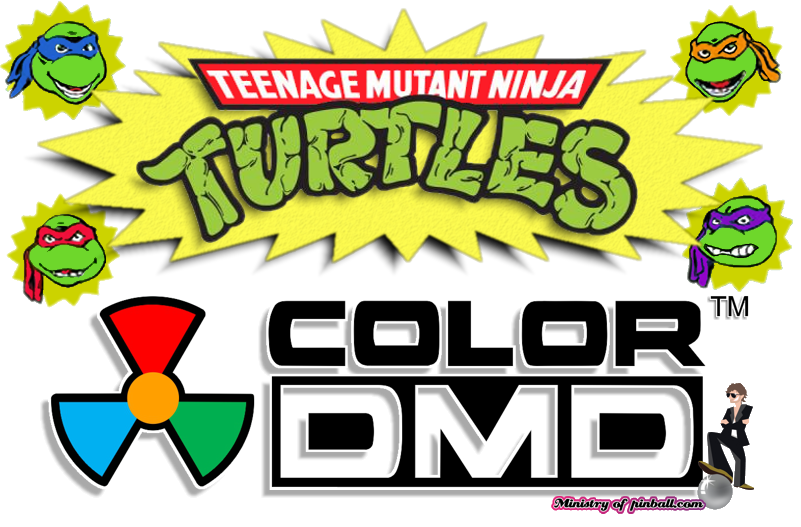 Teenage Mutant Ninja Turtles ColorDMD - Image 1