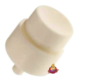 Flipper Button White C-905