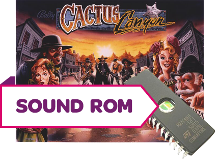 Cactus Canyon Sound Rom S5 - Image 1