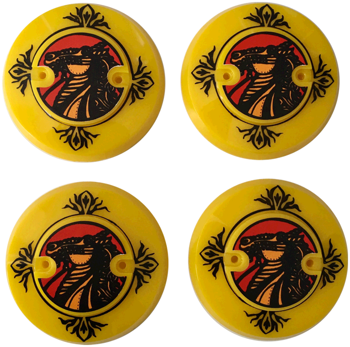 Cosmic Gunfight Bumpercap Set - Image 1
