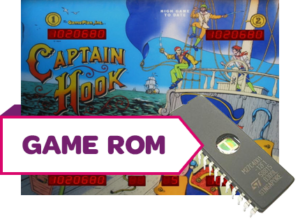Captain Hook CPU Game Rom A