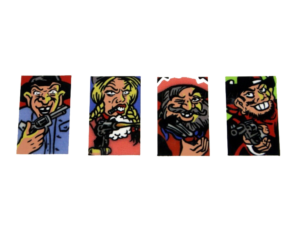 Cactus Canyon Target Decal