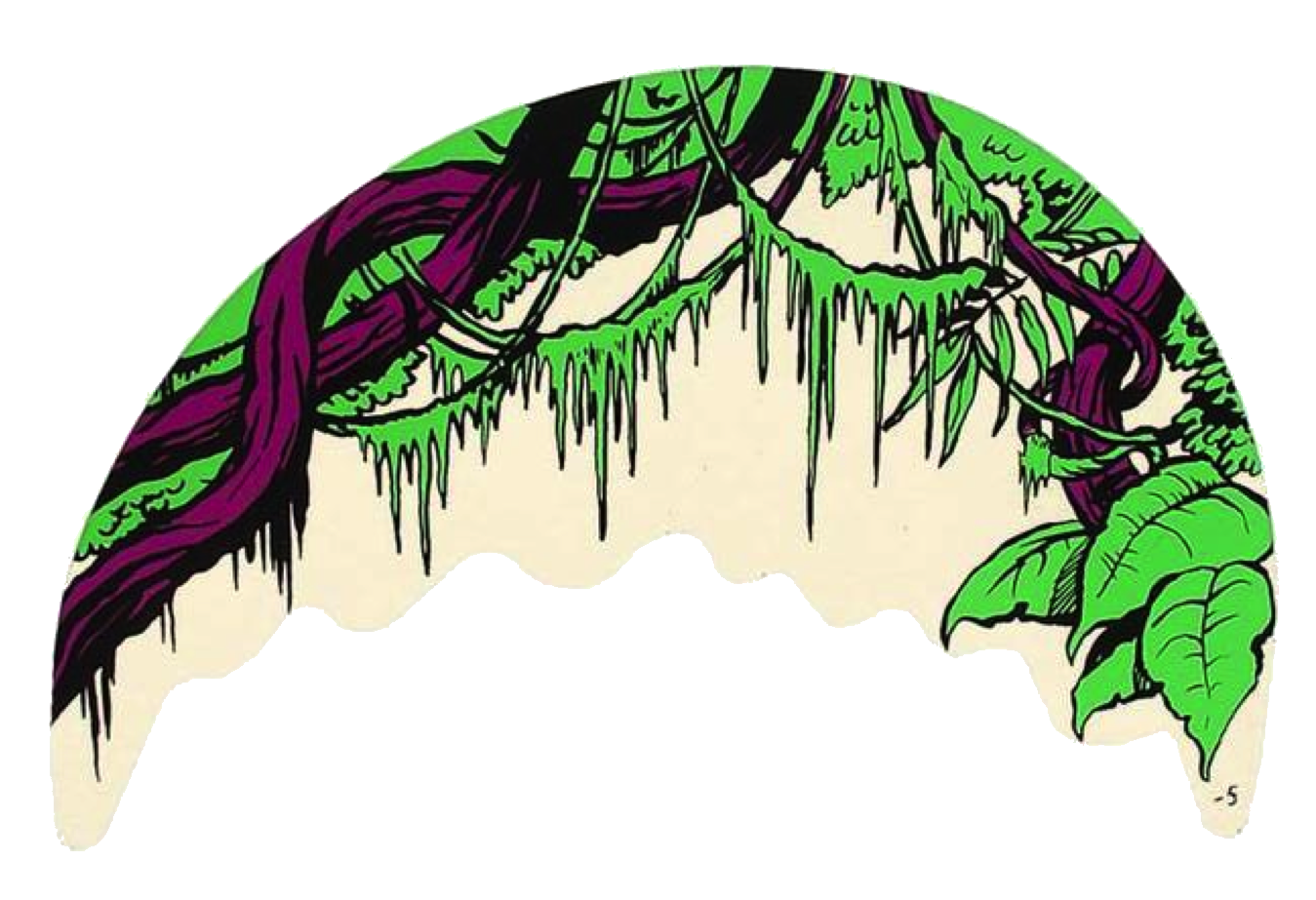 Creature from the Black Lagoon Playfield Window Decal - Image 1