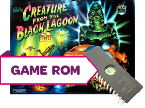 Creature from the Black Lagoon CPU Game Rom L4