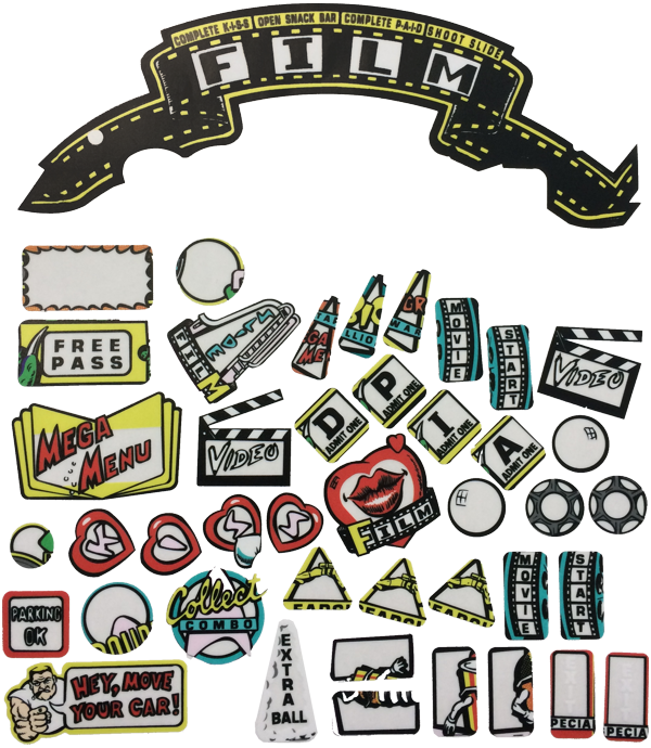 Creature from the Black Lagoon Insert Decals - Image 1