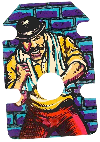 Champion Pub Floor Decal - Image 1