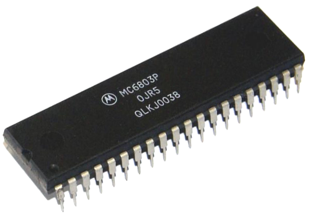 IC MC6803P Microprocessor - Image 1