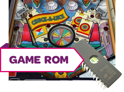 Chuck A Luck CPU Game Rom B - Image 1