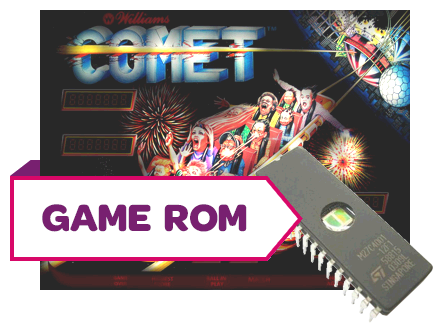 Comet CPU Game Rom Set - Image 1