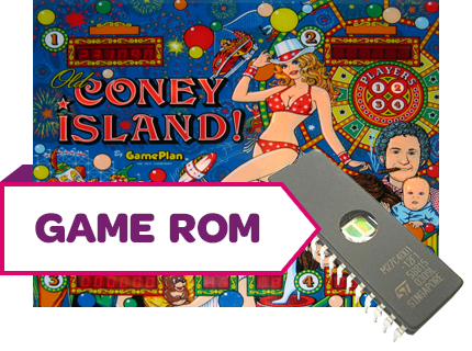 Old Coney Island! CPU Game Rom B - Image 1