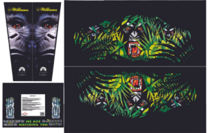 Congo Cabinet Decal Set By Toxic Brain