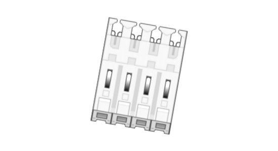Connector IDC 4-Position - Image 1