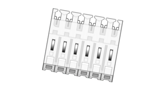 Connector IDC 6-Position - Image 1