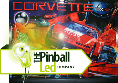 Corvette UltiFlux Playfield LED Set
