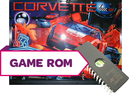 Corvette CPU Game Rom - Image 1
