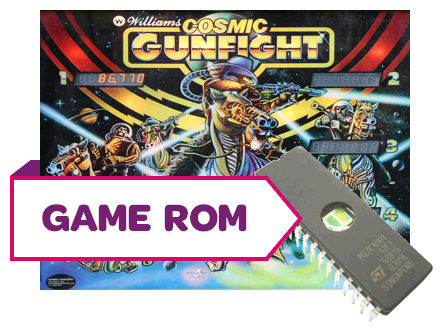 Cosmic Gunfight CPU Game Rom Set - Image 1