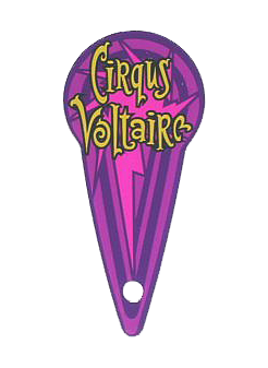 Cirqus Voltaire Plastic Key fob
