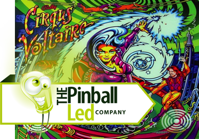 Cirqus Voltaire UltiFlux Playfield LED Set