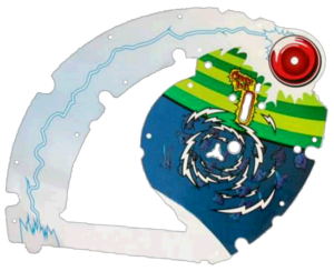 Circus Voltaire Backbox Insert Overlay Decal