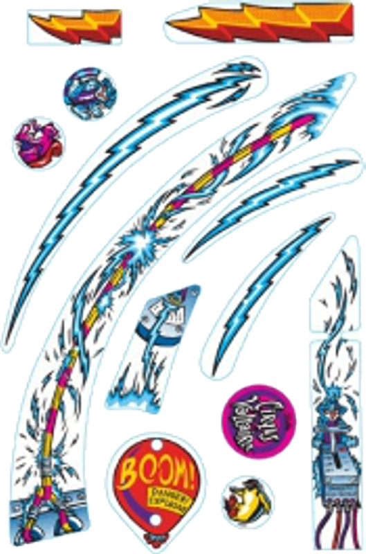 Cirqus Voltaire Underramp Decal Set/13 31-2835