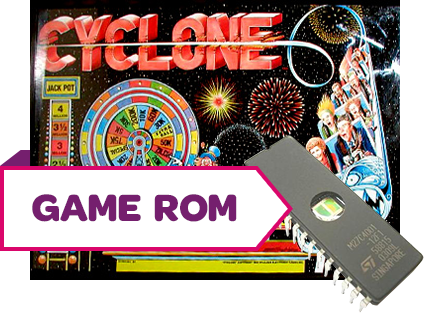 Cyclone CPU Game Rom - Image 1