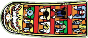 Cyclone Comet Ramp Decal