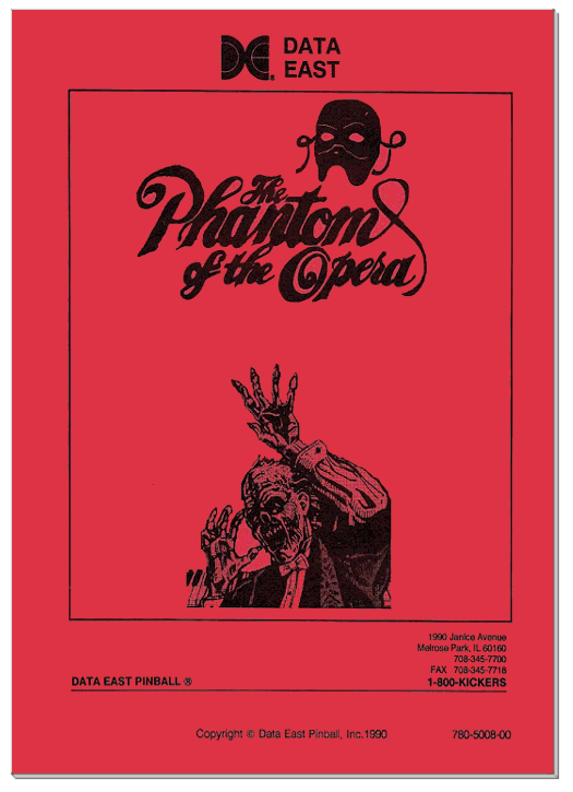 Phantom of the Opera Manual - Image 1