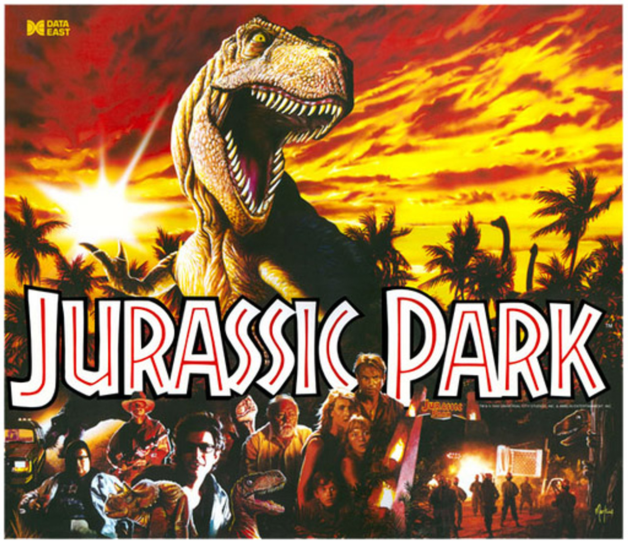 Jurassic Park (DE) Translite - Image 1