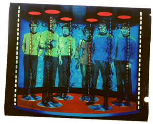 Star Trek Transporter Image Plate