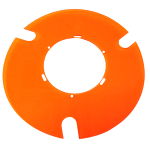 Judge Dredd Dead World Orange Plastic